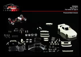 RS0282A Mazda RX-7 white kit